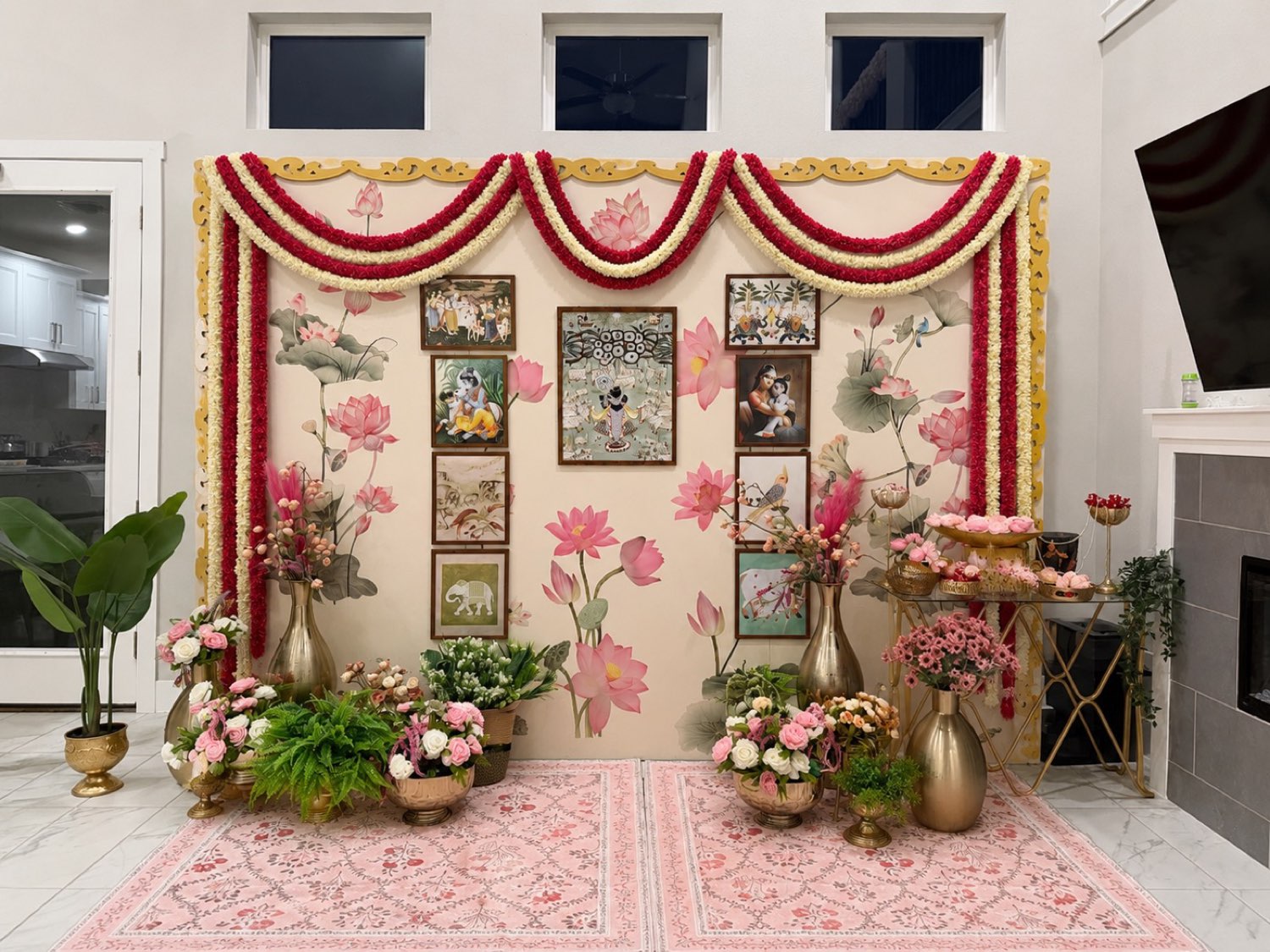 Annaprasana Backdrop